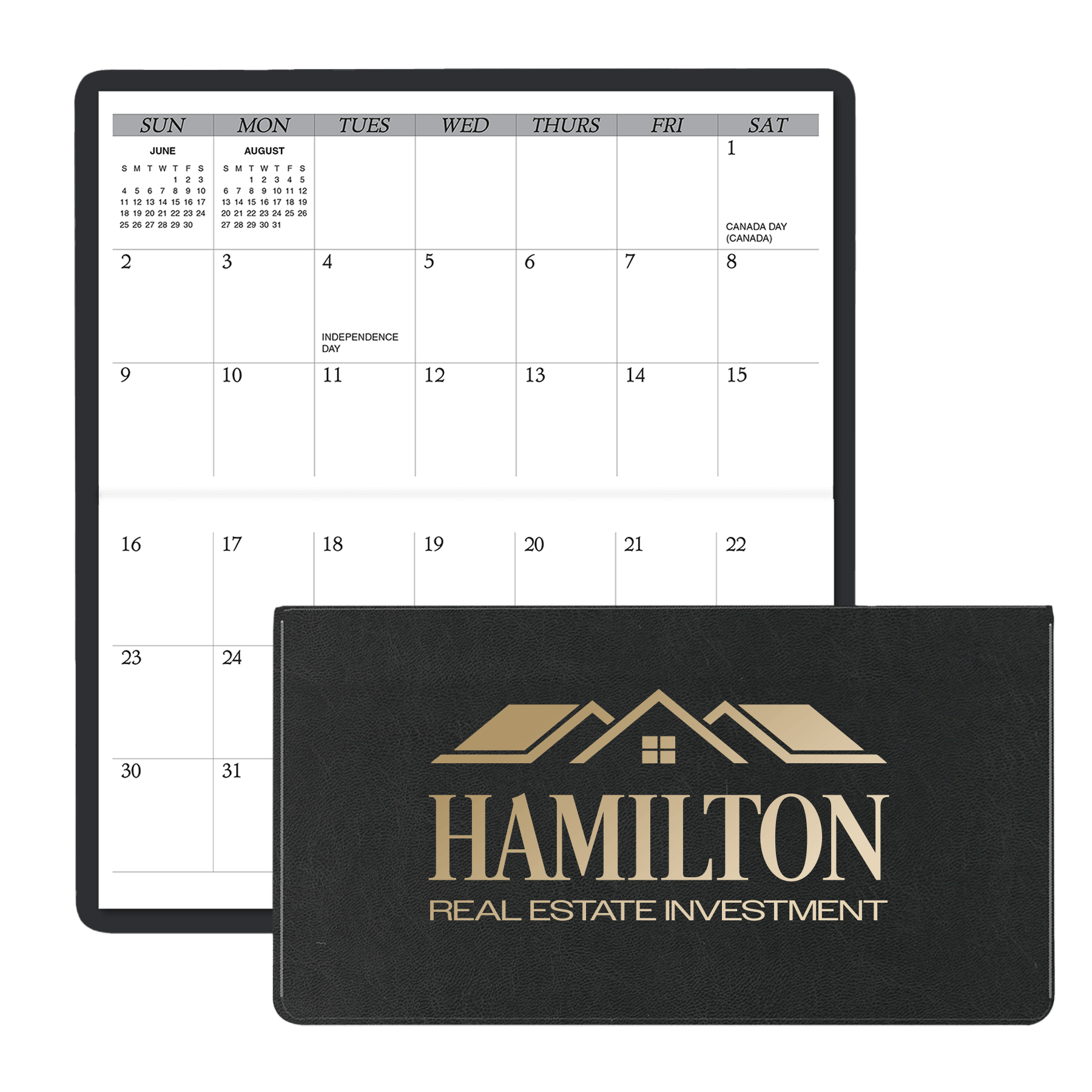 Executive Horizontal Monthly Pocket Planner                           